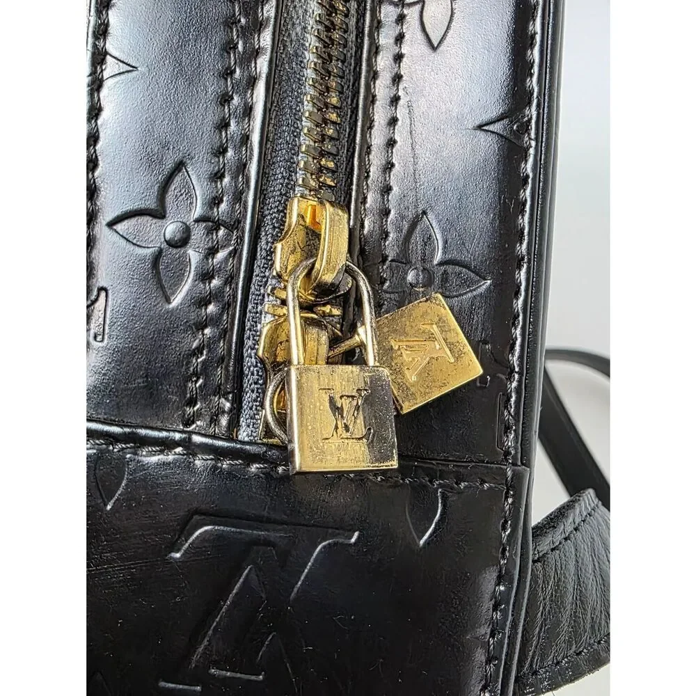 Louis Vuitton Monogram Vernis Dyed Backpack Black
